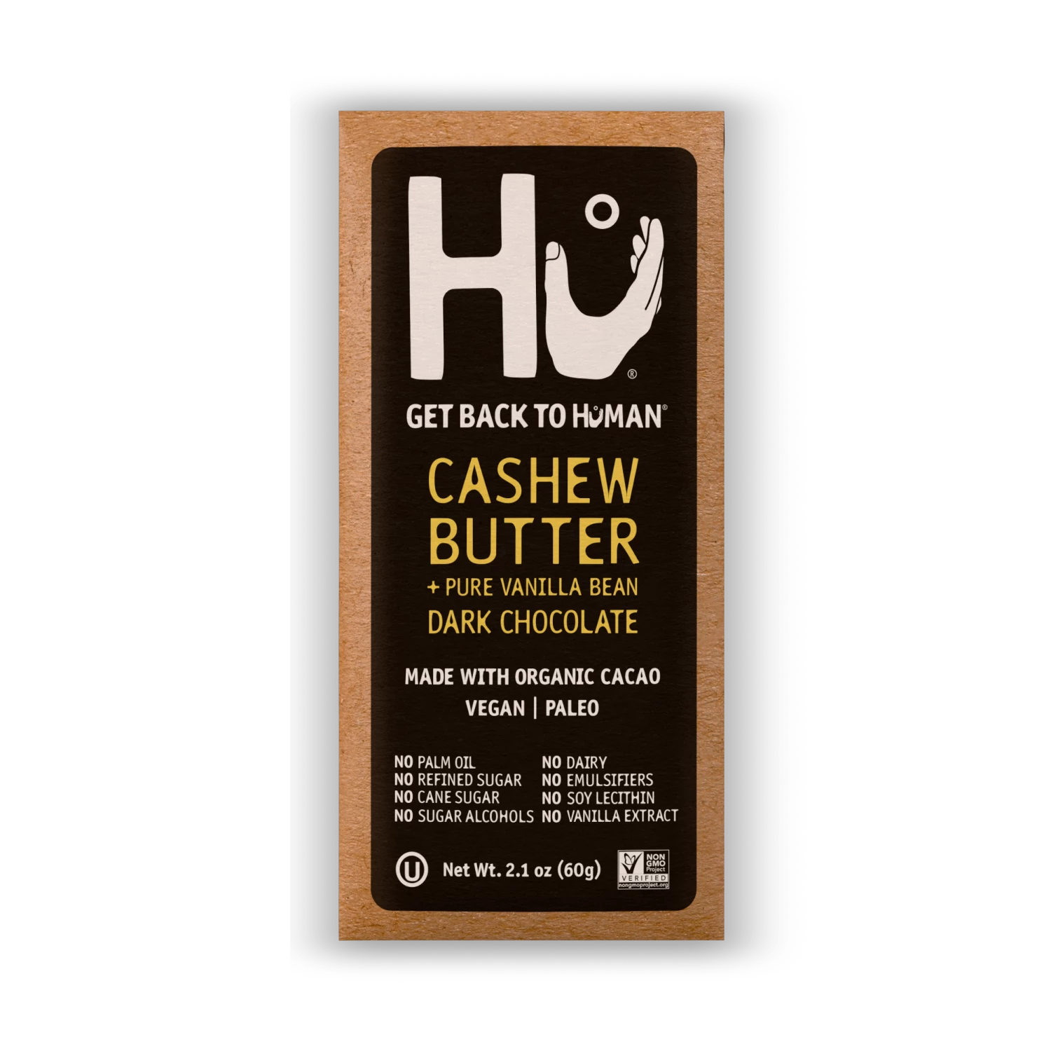 Hu Organic Cashew Butter & Van Chocolate Bar 3 Hu Organic Cashew Butter & Van Chocolate Bar