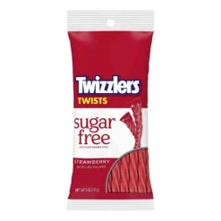 TWIZZLERSSugar Free Strawberry Licorice Candy 
