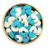 Blue Raspberry Gummy Rings -LOLLI AND POPS Sales lolli and pops bulk blue raspberry gummy rings 34143653888200
