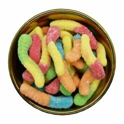 Mini Neon Gummy Worms
