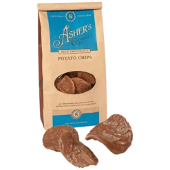 Asher's Milk Chocolate Covered Potato Chips
