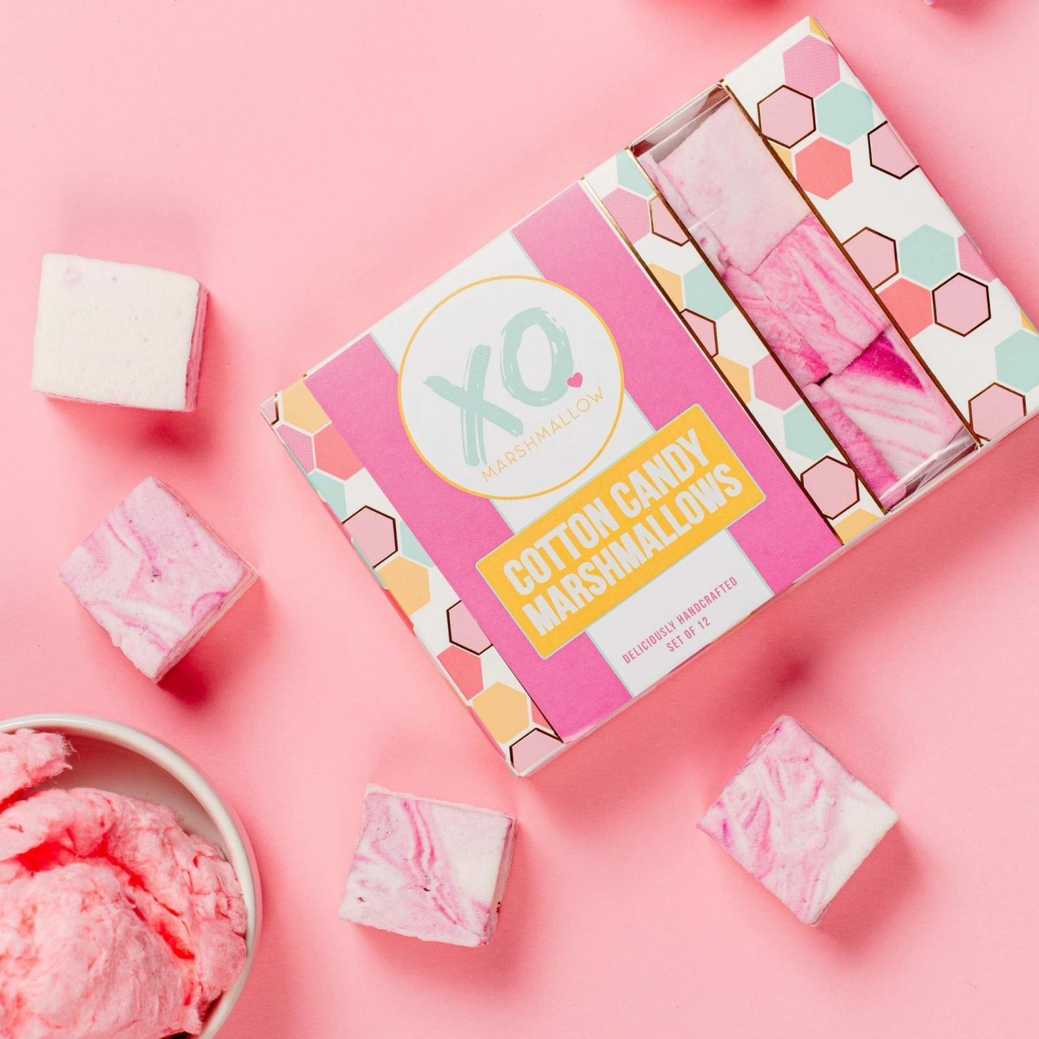 Cotton Candy Marshmallow Box 12 Count 6 Cotton Candy Marshmallow Box 12 Count - Image 4