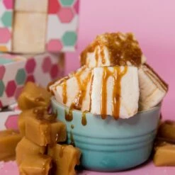 Salted Caramel Marshmallow Box 12 Count -LOLLI AND POPS Sales lolli and pops classic salted caramel marshmallow box 12 count 32632335466696