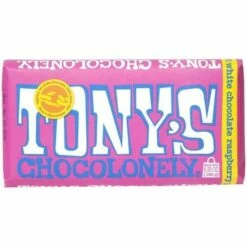 Tony's White Raspberry Popping Candy 28% Bar