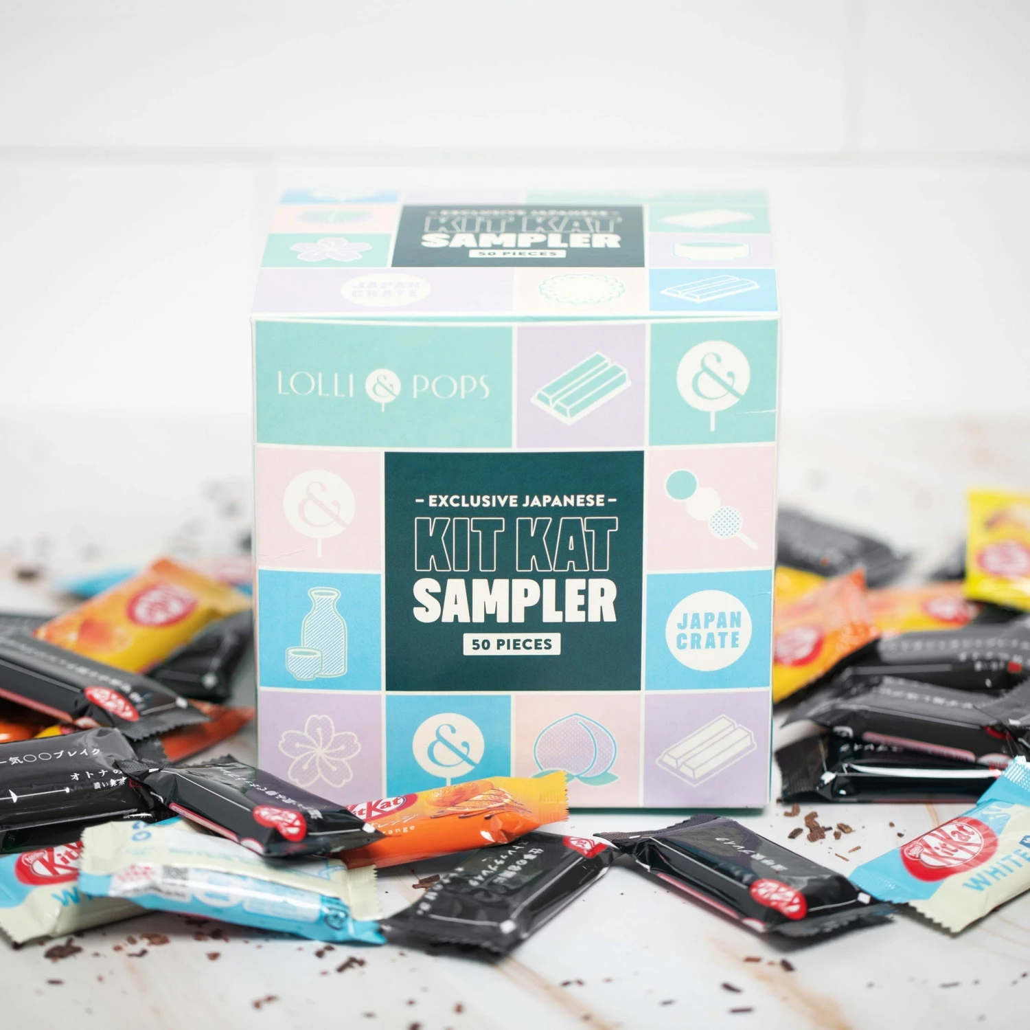Japan Crate X L&P | 50 Piece Japanese Kit-Kat Sampler Box 5 Japan Crate X L&P | 50 Piece Japanese Kit-Kat Sampler Box - Image 3