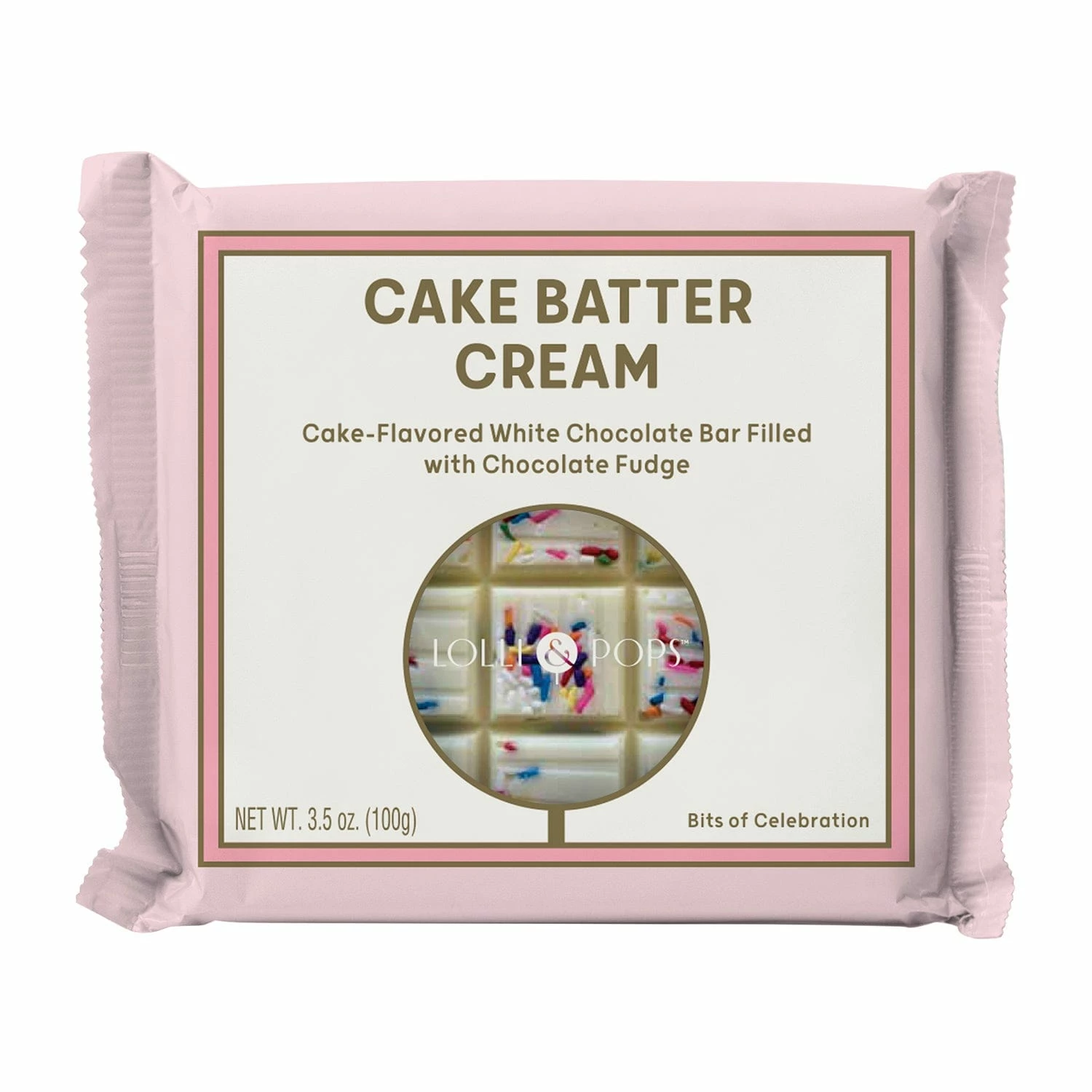 Cake Batter Cream Chocolate Bar 3 Cake Batter Cream Chocolate Bar