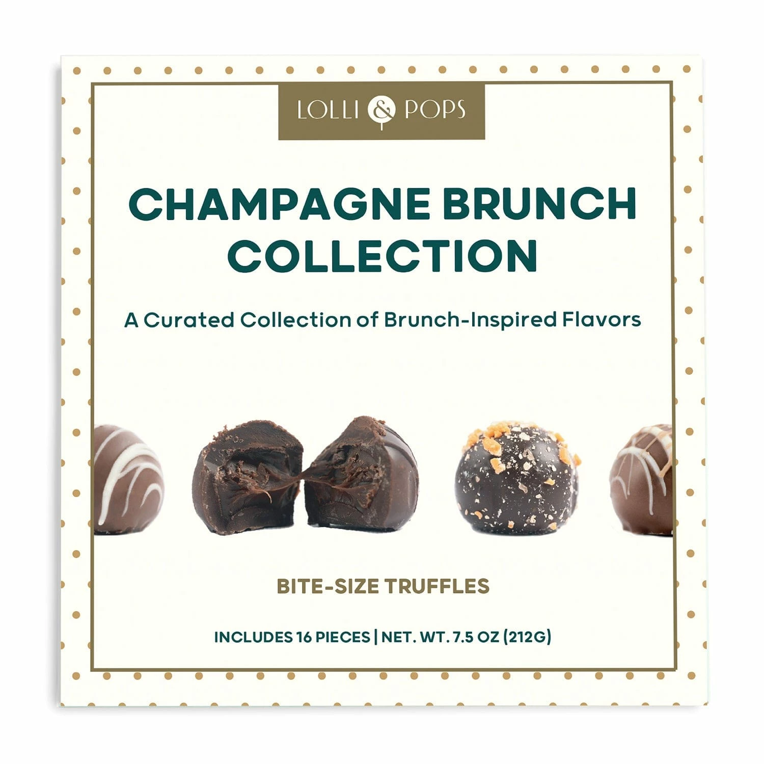 Champagne Brunch 16 Piece Truffle Collection 3 Champagne Brunch 16 Piece Truffle Collection