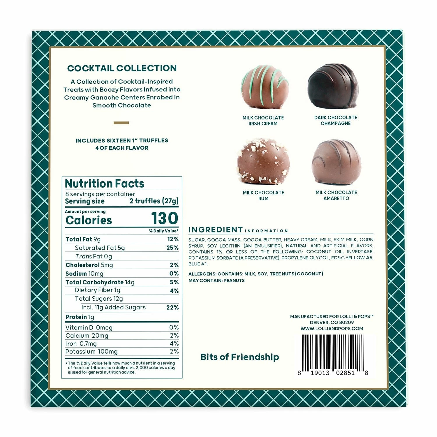 Cocktail 16 Piece Truffle Collection 6 Cocktail 16 Piece Truffle Collection - Image 4