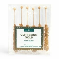 Glittering Gold Rock Candy Pack
