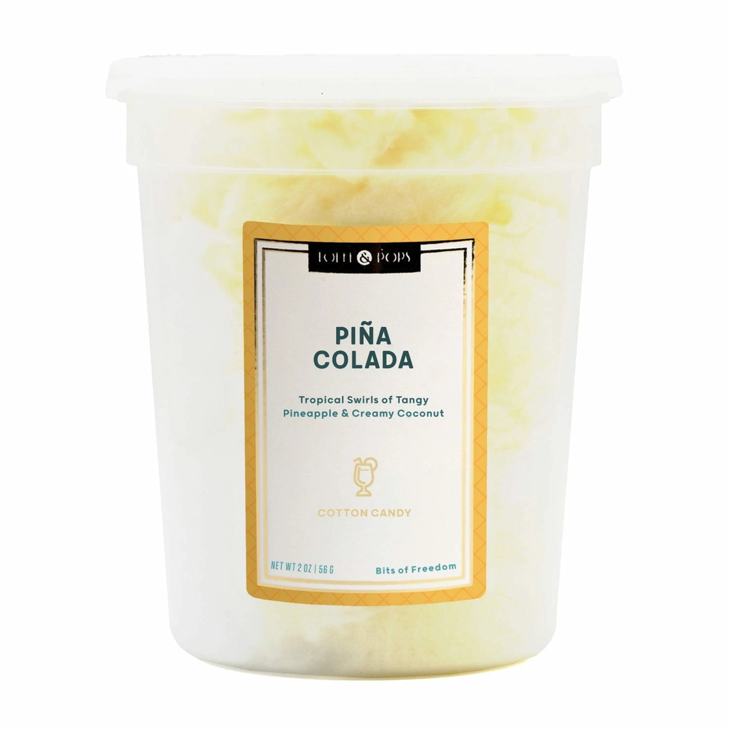 Piña Colada Cotton Candy 3 Piña Colada Cotton Candy