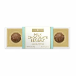 Sea Salt Caramel Milk Chocolate Truffle 4 Piece
