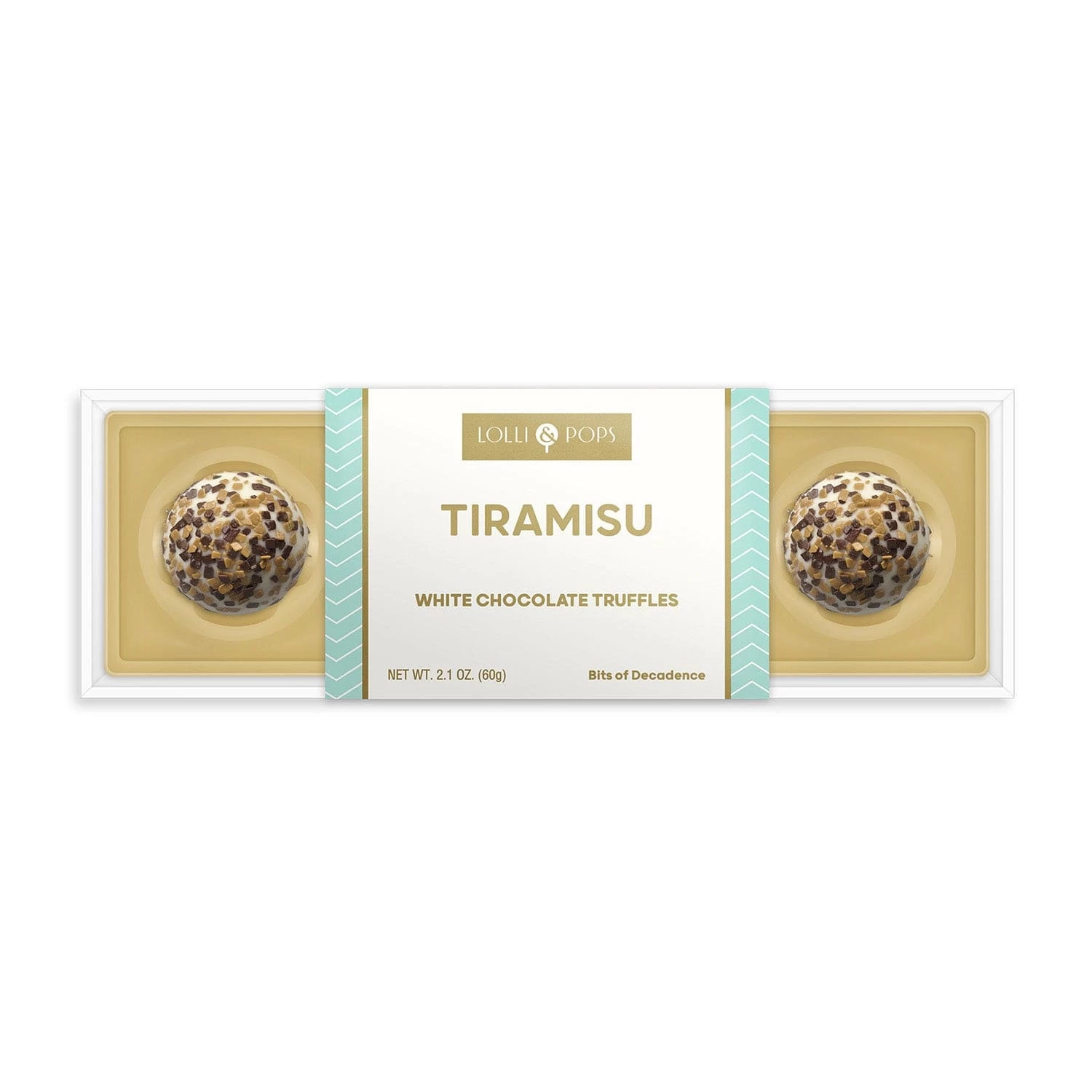 Tiramisu White Chocolate Truffle 4 Piece 2 Tiramisu White Chocolate Truffle 4 Piece