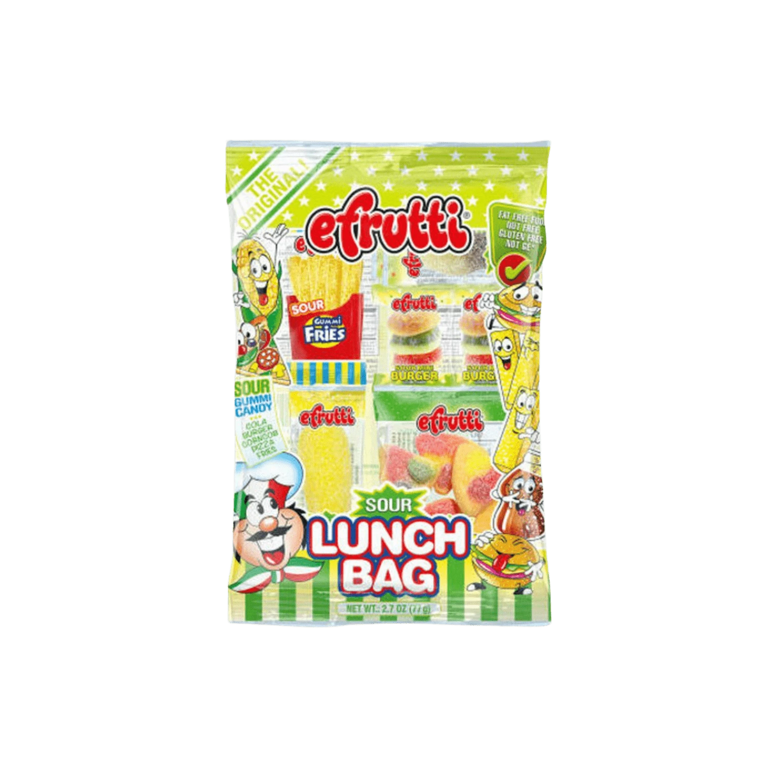 Efrutti Sour Gummy Lunch Bag 3 Efrutti Sour Gummy Lunch Bag