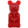 Giant Gummy Bear 5lb Cherry Bear -LOLLI AND POPS Sales lolli and pops novelty giant gummy bear 5lb cherry bear 32228935565512