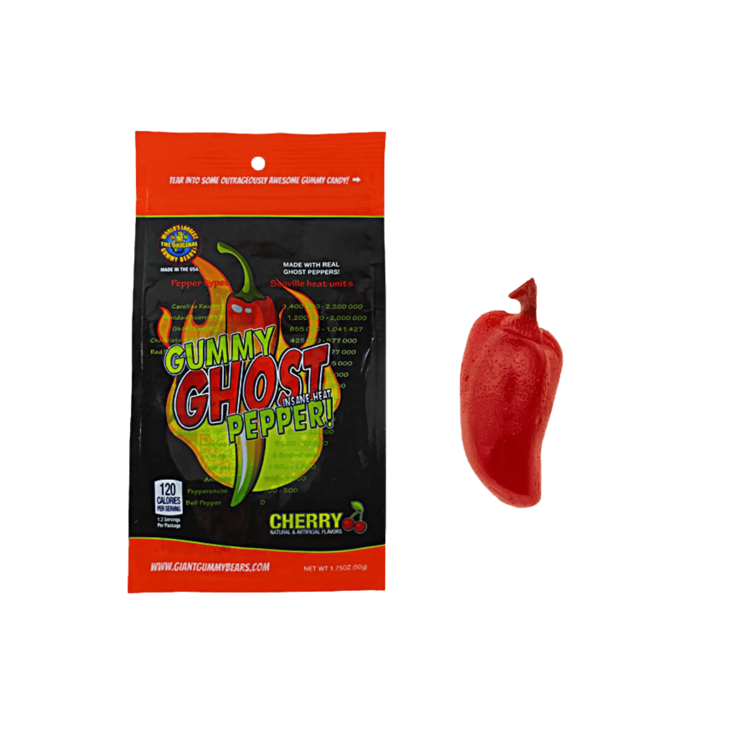 Gummy Ghost Pepper 3 Gummy Ghost Pepper
