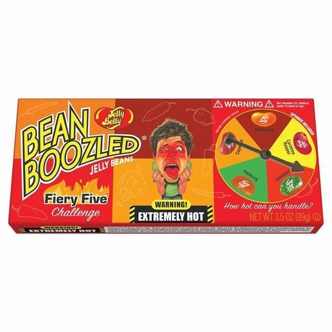 Jelly Belly Beanboozled Fiery 5 Spinner 3 Jelly Belly Beanboozled Fiery 5 Spinner