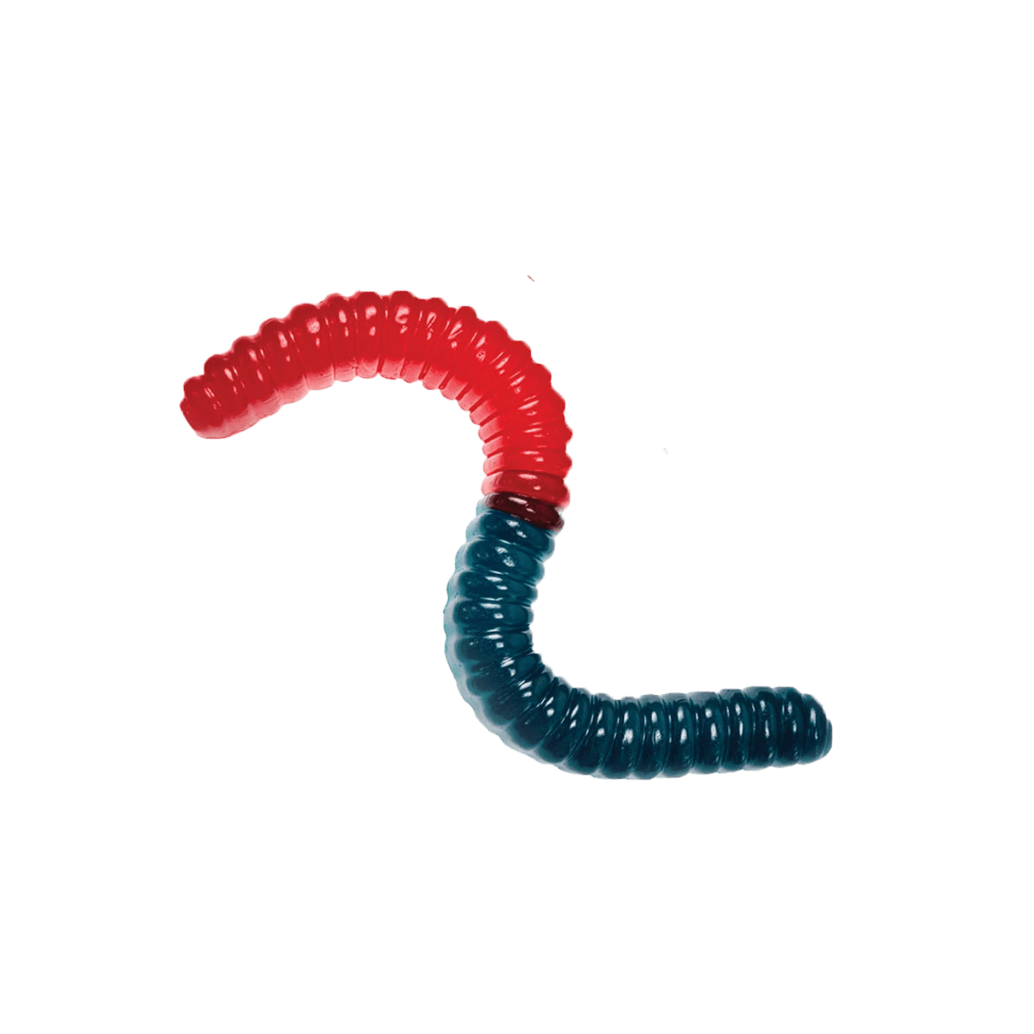Largest Gummy Worm - Blue & Red 3 Largest Gummy Worm - Blue & Red