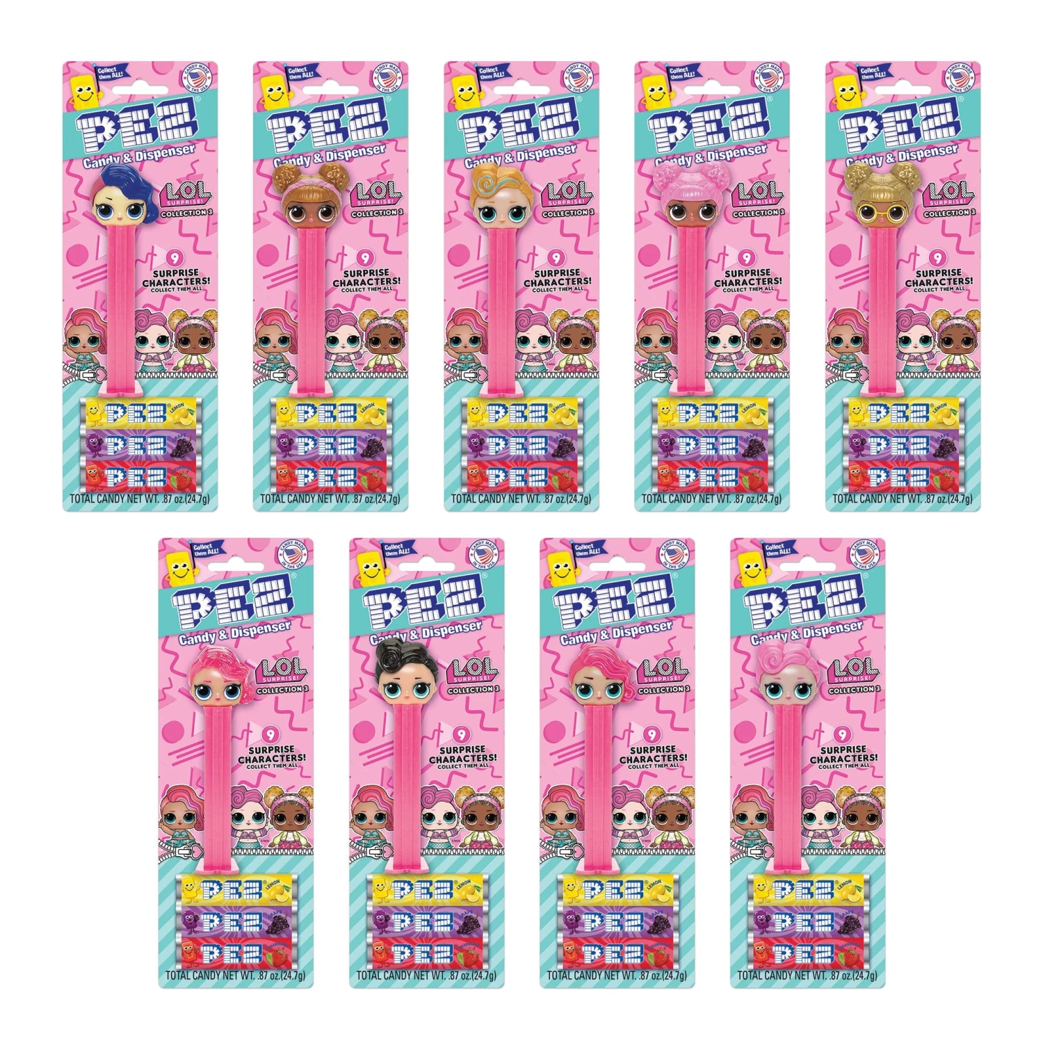 LOL Surprise PEZ Dispenser 3 LOL Surprise PEZ Dispenser