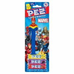 Marvel Character PEZ Dispenser -LOLLI AND POPS Sales lolli and pops novelty marvel character pez dispenser 33714707595464