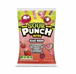 Sour Punch Red Rads Bites