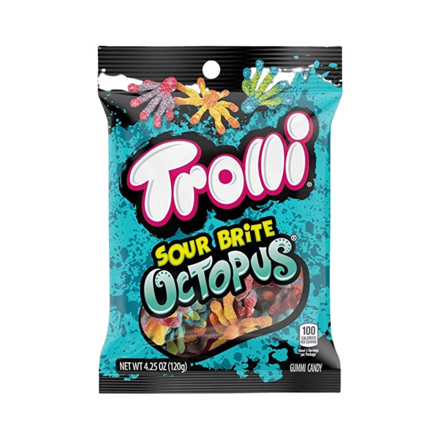 Trolli Sour Brite Octopus Peg 3 Trolli Sour Brite Octopus Peg