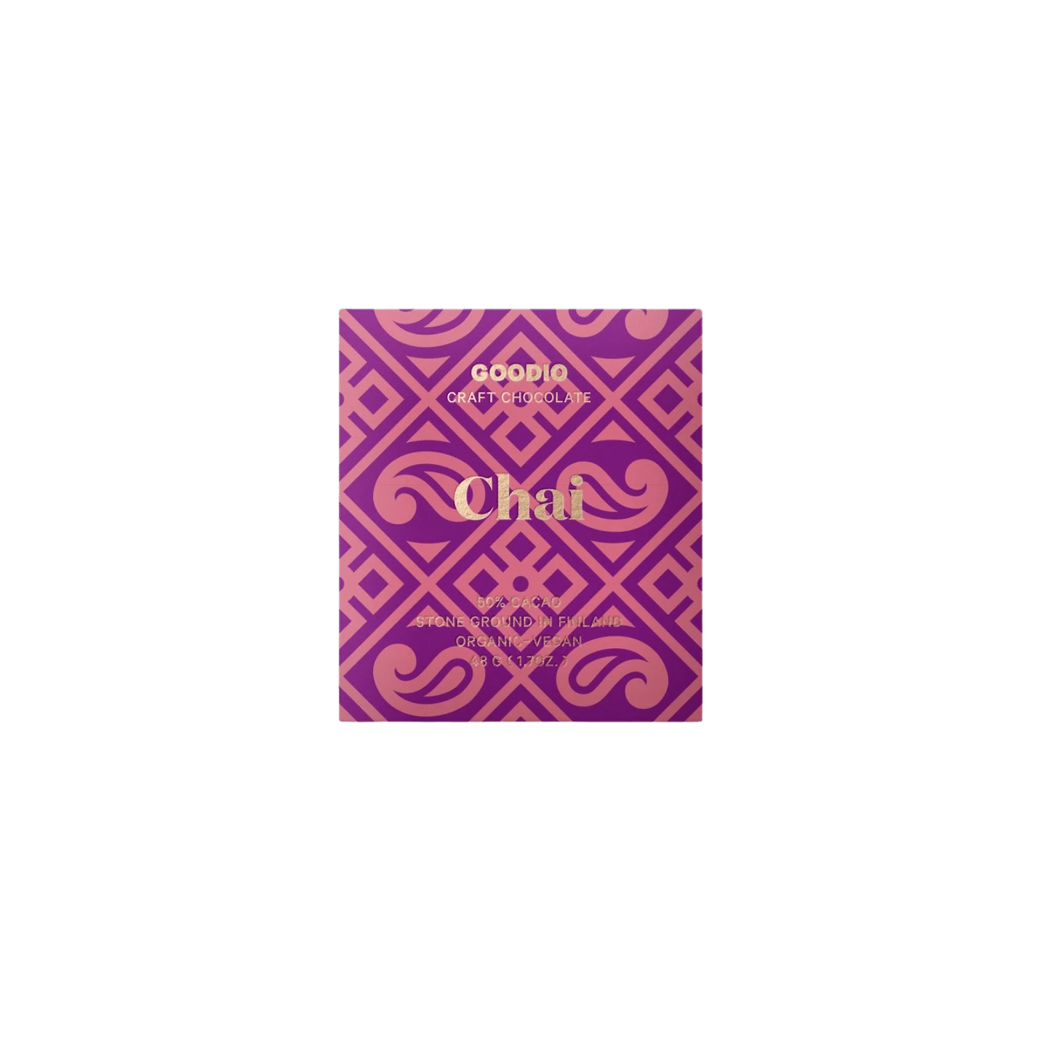 Goodio Organic Chai Chocolate Bar 3 Goodio Organic Chai Chocolate Bar