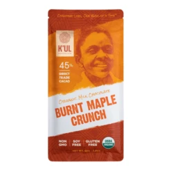 K'UL Burnt Maple Crunch Milk Chocolate Bar