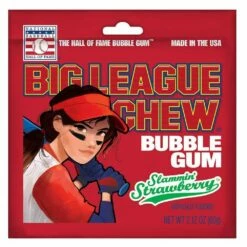 Big League Chew Strawberry Pouch
