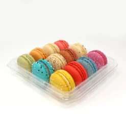 New Release -LOLLI AND POPS Sales lolli pops dessert case best sellers 12 piece macaron box 34173764239560