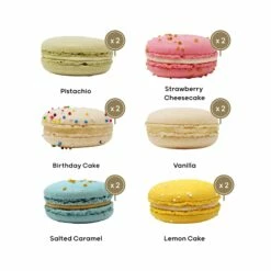 Classic Set 12-Piece Macaron Box 7 Classic Set 12-Piece Macaron Box -LOLLI AND POPS Sales lolli pops dessert case classic set 12 piece macaron box 34210538324168