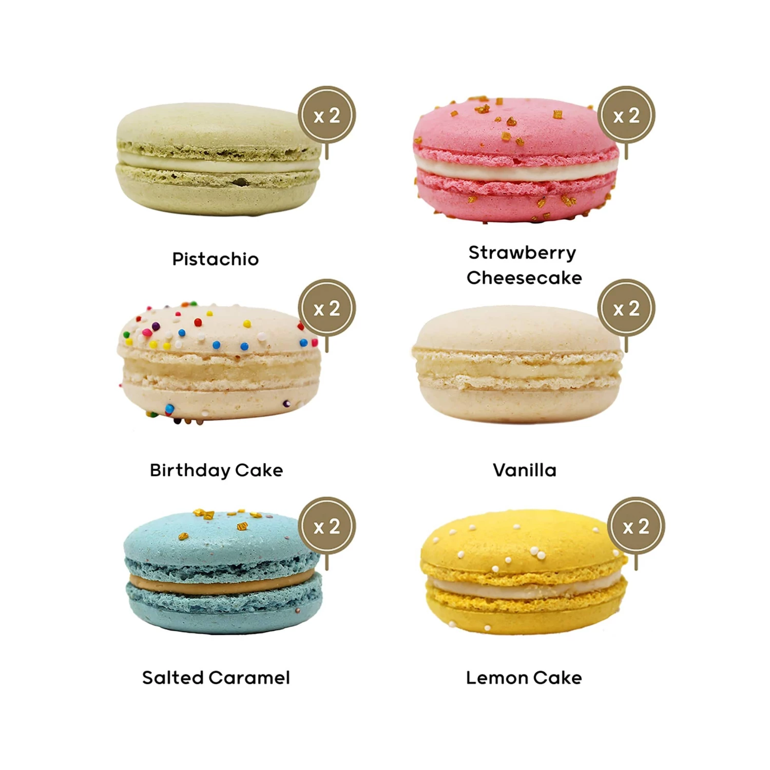 Classic Set 12-Piece Macaron Box 5 Classic Set 12-Piece Macaron Box - Image 3