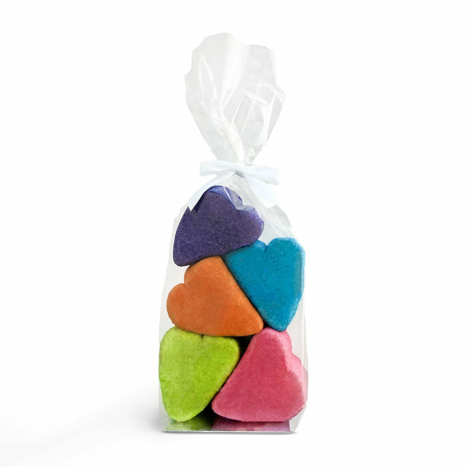 Colorful Heart Marshmallow Bag 3 Colorful Heart Marshmallow Bag