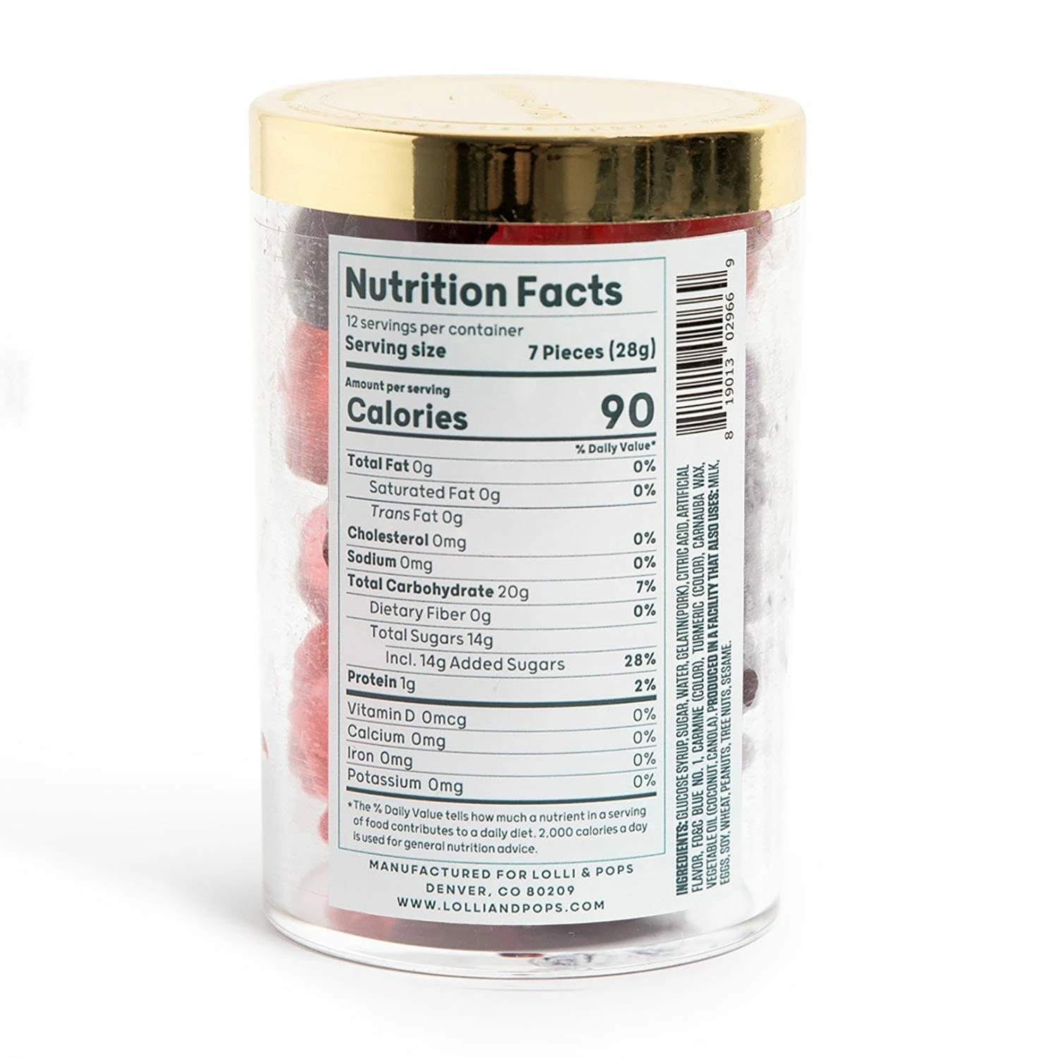 Magical Unicorns Gummy Tube 4 Magical Unicorns Gummy Tube - Image 2