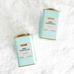 Mint Chocolate Hot Cocoa Tin -LOLLI AND POPS Sales lolli pops l p collection mint chocolate hot cocoa tin 34758924632264