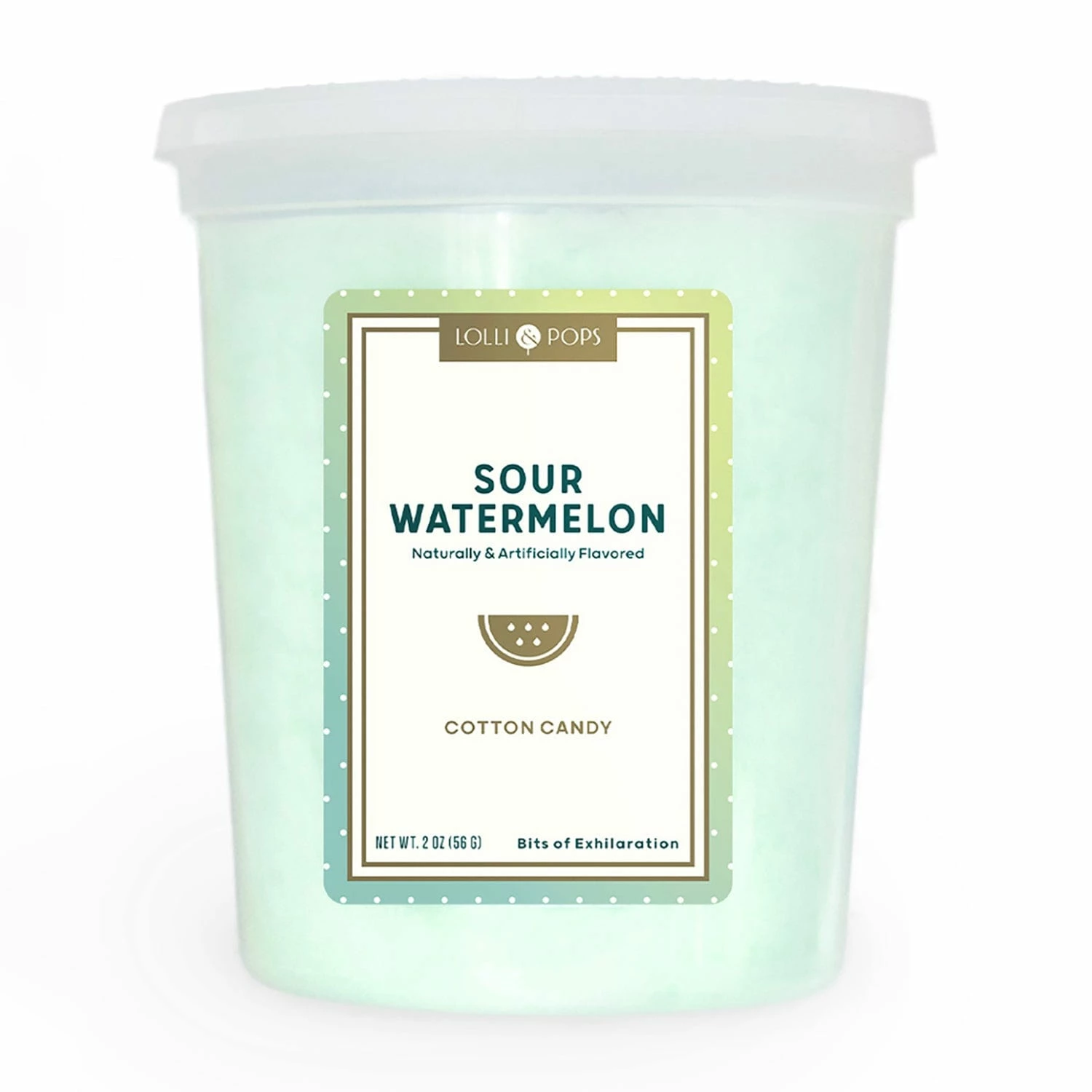 Sour Green Watermelon Cotton Candy 3 Sour Green Watermelon Cotton Candy