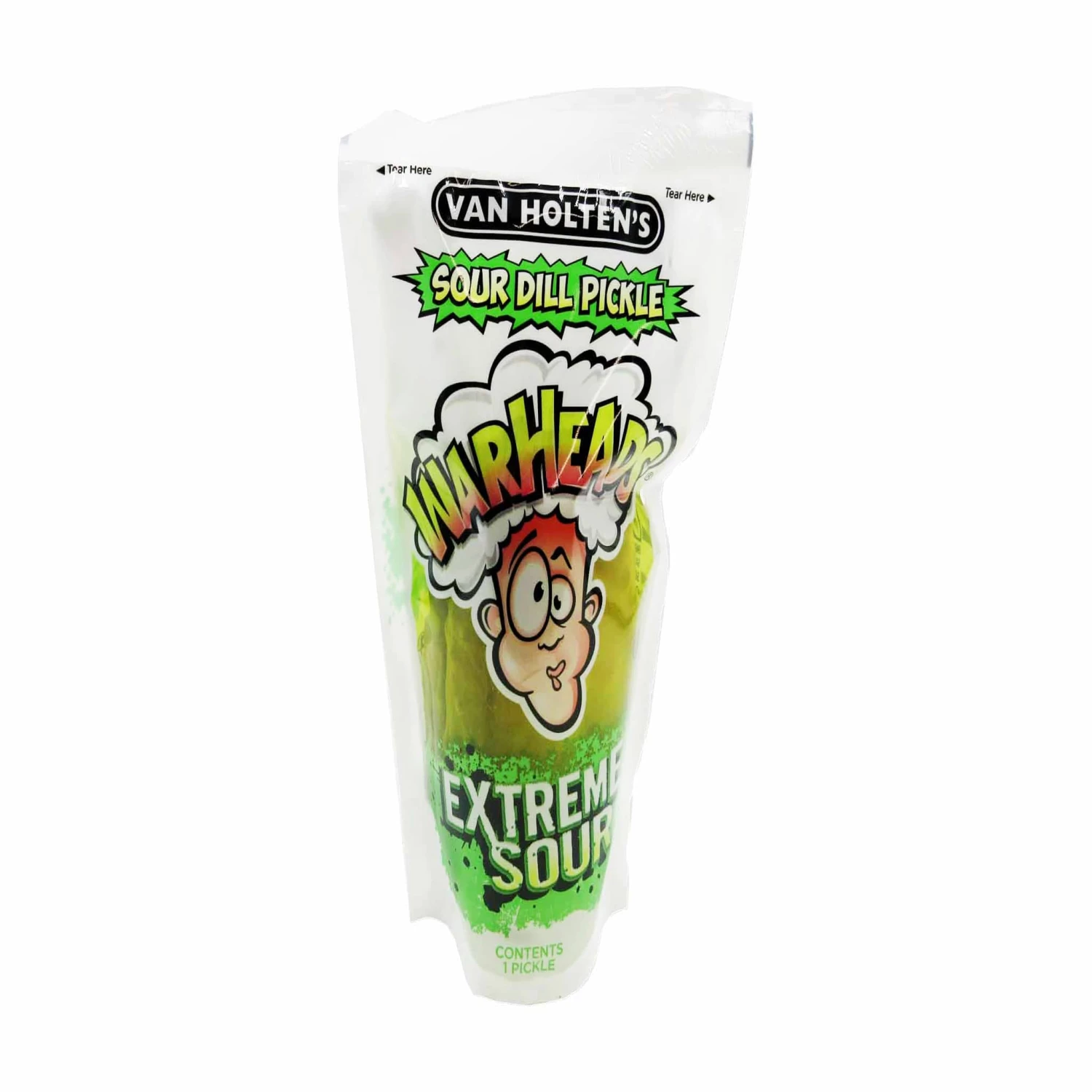 Warheads Extreme Sour Pickle 3 Warheads Extreme Sour Pickle